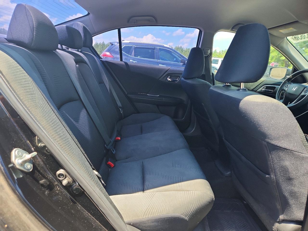 2015 Honda Accord Lx Black vin: 1HGCR2F35FA247003