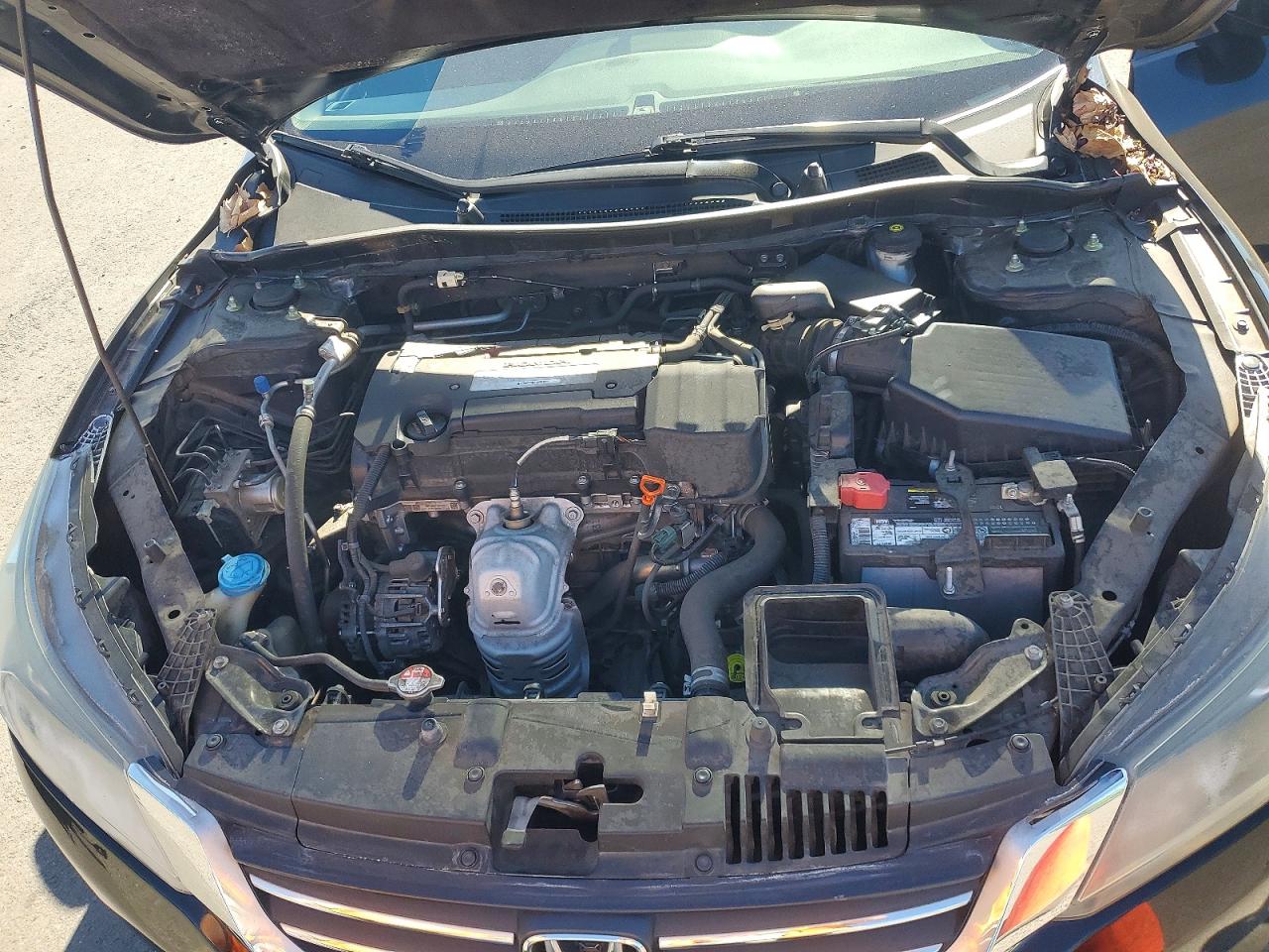 2015 Honda Accord Lx Black vin: 1HGCR2F35FA250970