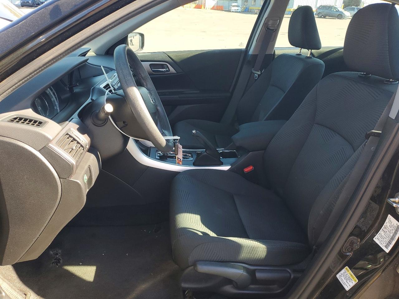2015 Honda Accord Lx Black vin: 1HGCR2F35FA250970