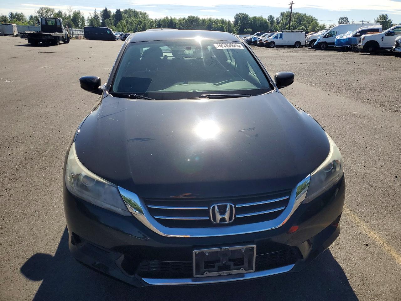 2015 Honda Accord Lx Black vin: 1HGCR2F35FA250970