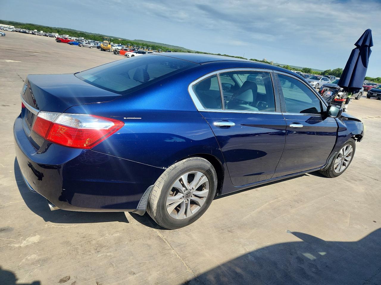 2015 Honda Accord Lx Синий vin: 1HGCR2F35FA253870