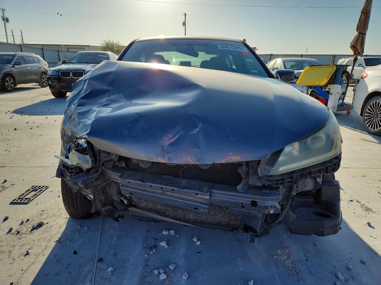 2015 Honda Accord Lx Gray vin: 1HGCR2F35FA256476
