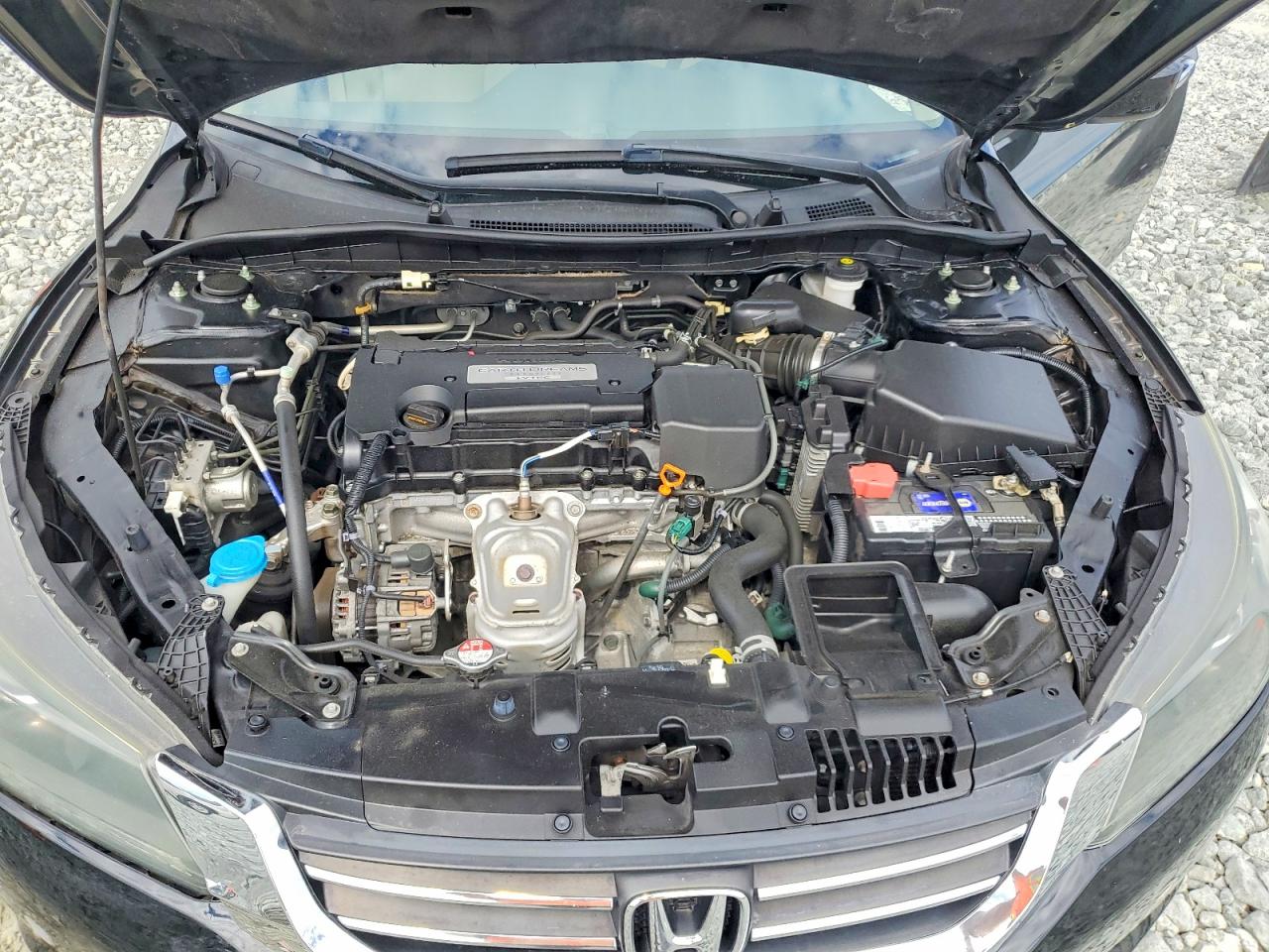 2015 Hond Accord Black vin: 1HGCR2F35FA265677