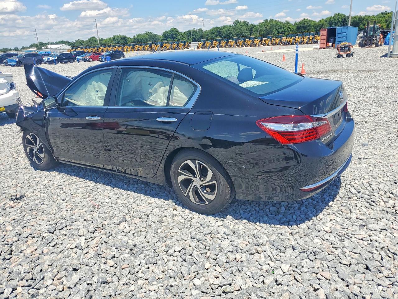 2016 Honda Accord Lx Black vin: 1HGCR2F35GA073578