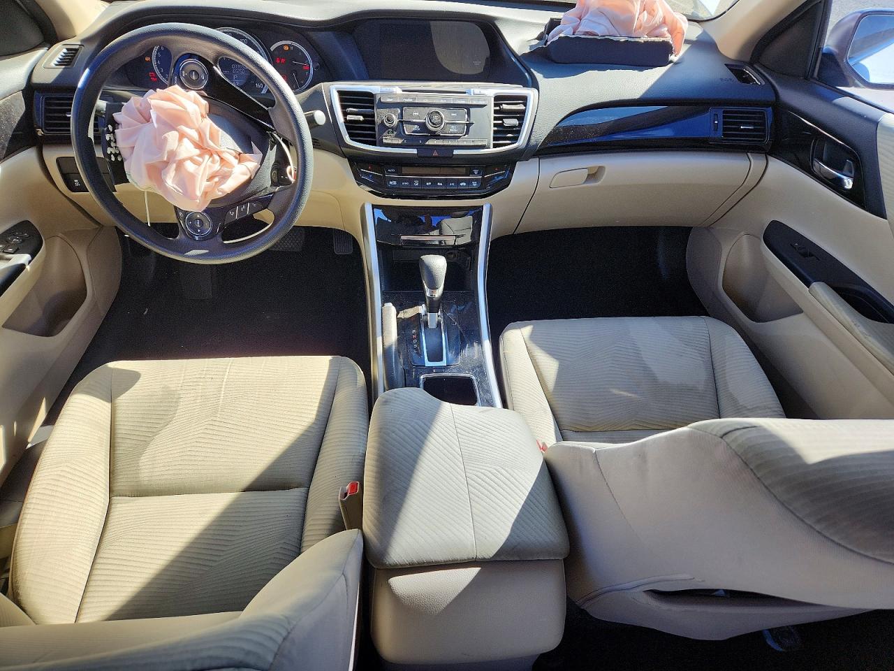 2016 Honda Accord Lx Белый vin: 1HGCR2F35GA110788