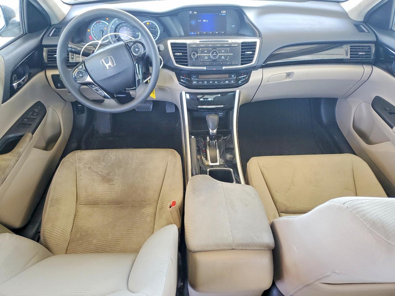 2016 Honda Accord Lx White vin: 1HGCR2F35GA239565
