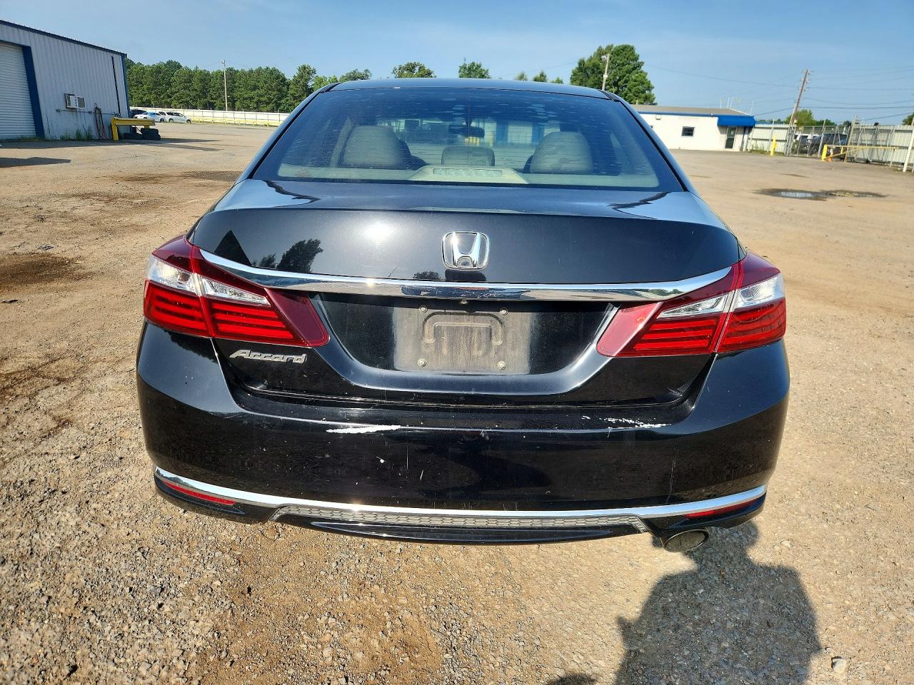 2017 Honda Accord Lx Black vin: 1HGCR2F35HA179563