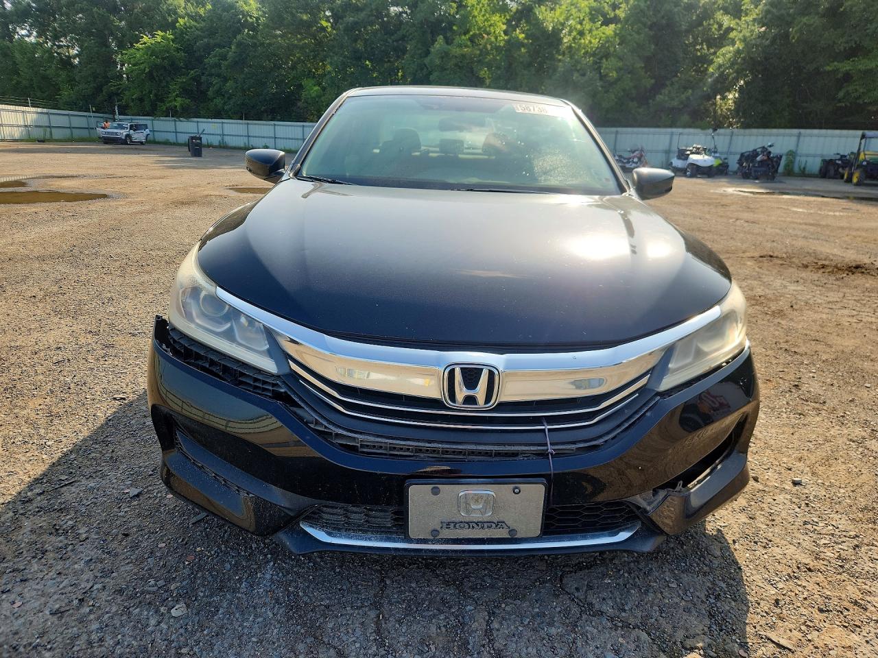 2017 Honda Accord Lx Black vin: 1HGCR2F35HA179563