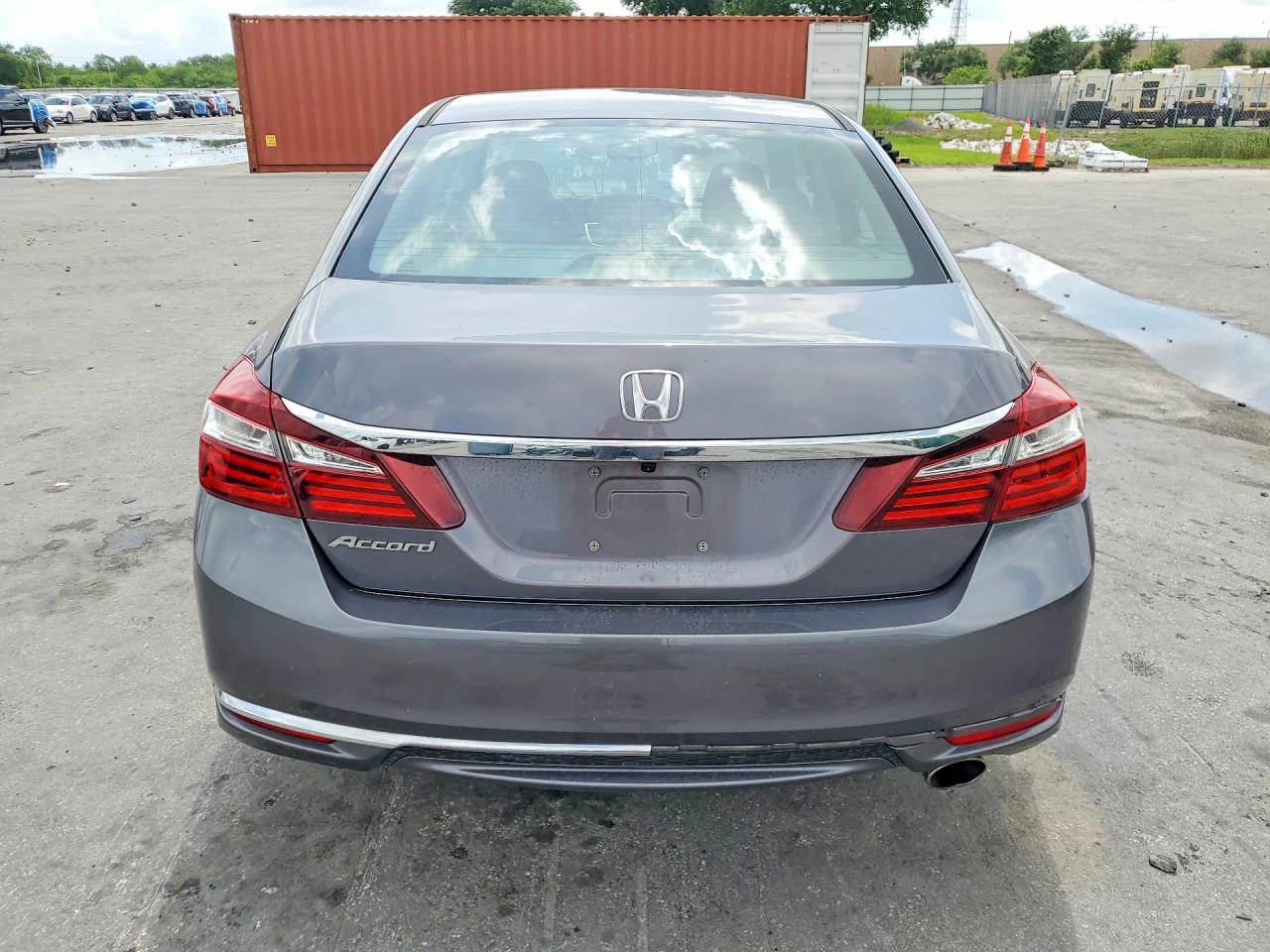 2017 Honda Accord Lx Gray vin: 1HGCR2F35HA248185