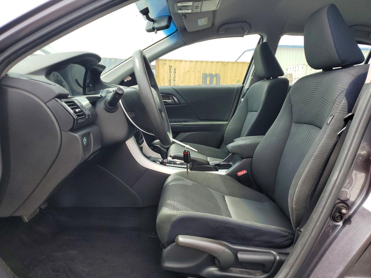 2017 Honda Accord Lx Gray vin: 1HGCR2F35HA248185