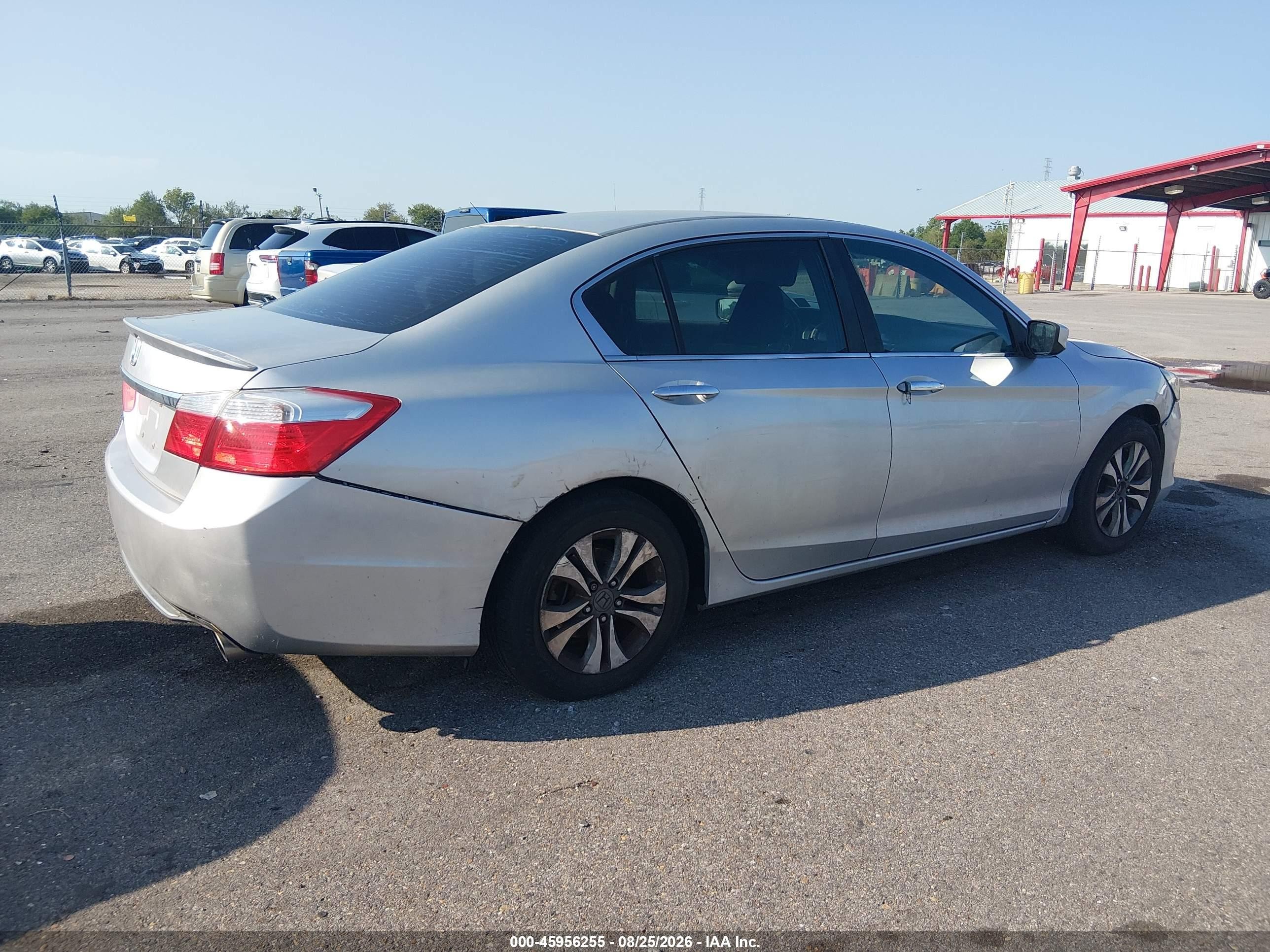 2013 Honda Accord Lx Серебряный vin: 1HGCR2F36DA015085