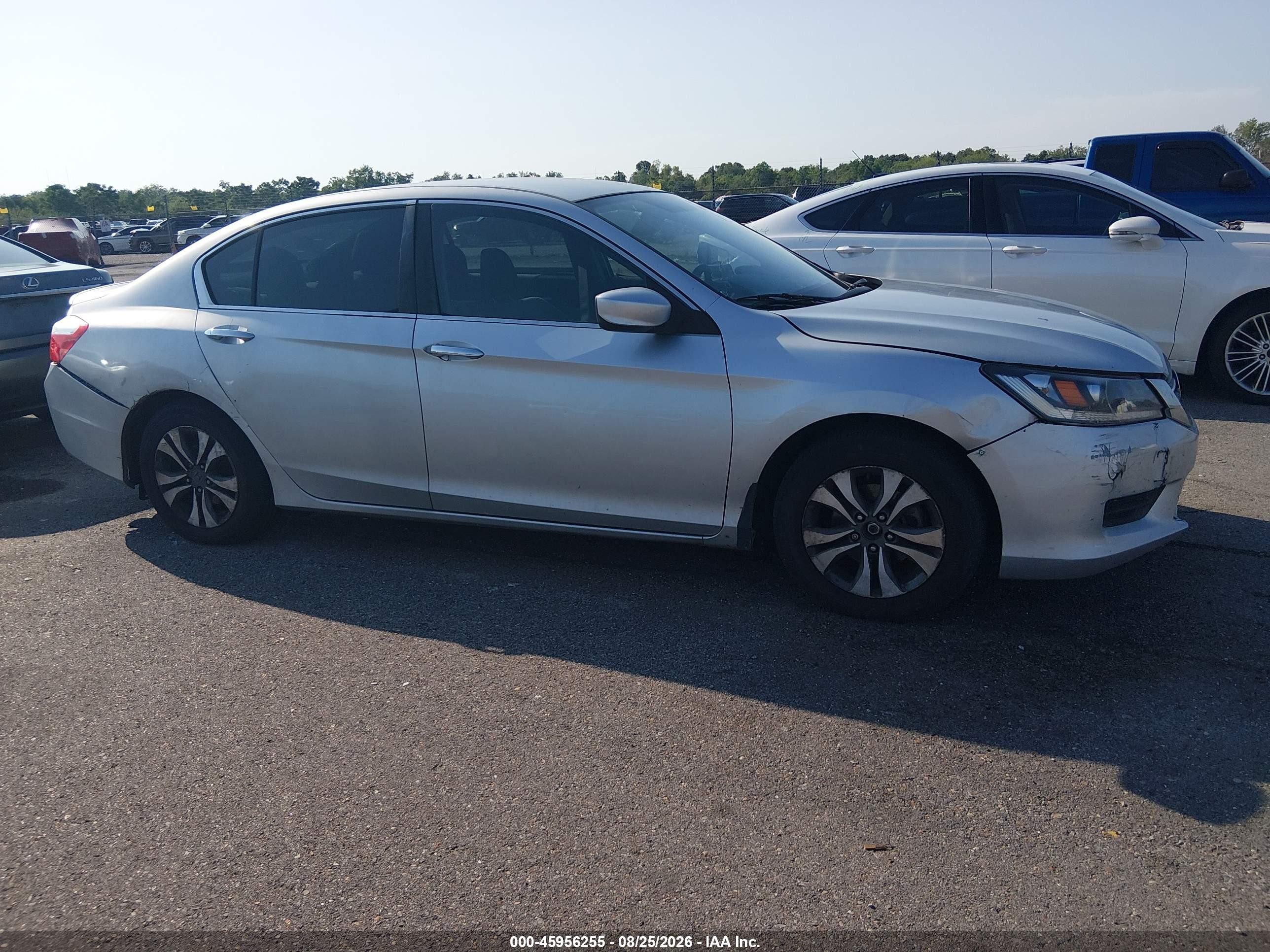 2013 Honda Accord Lx Серебряный vin: 1HGCR2F36DA015085
