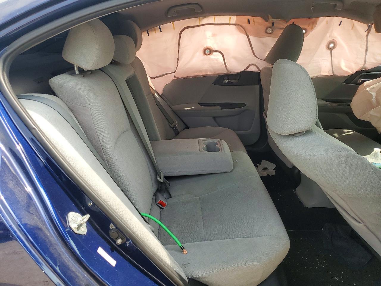 2013 Honda Accord Lx Blue vin: 1HGCR2F36DA035787
