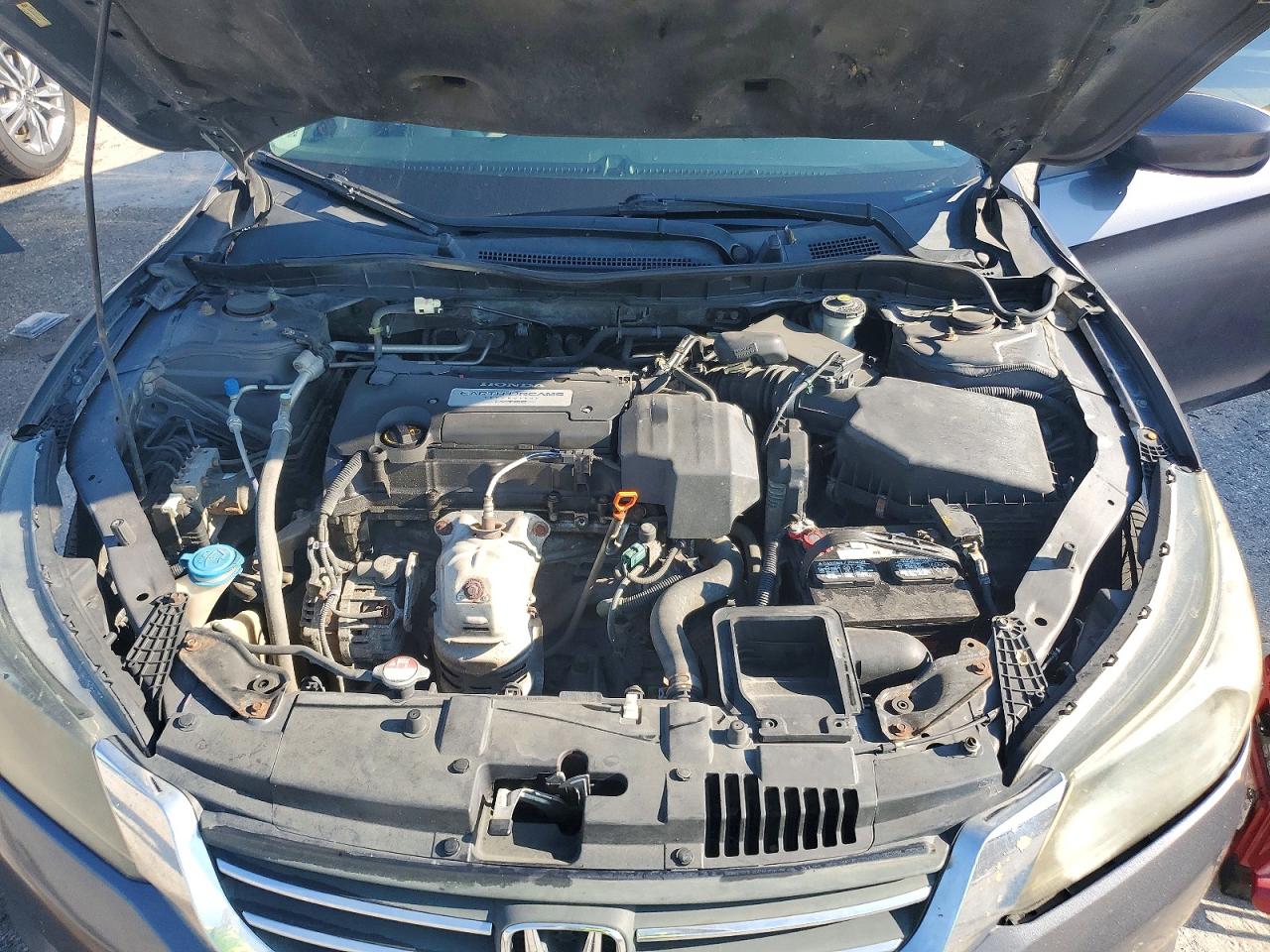 2013 Honda Accord Lx Gray vin: 1HGCR2F36DA044487