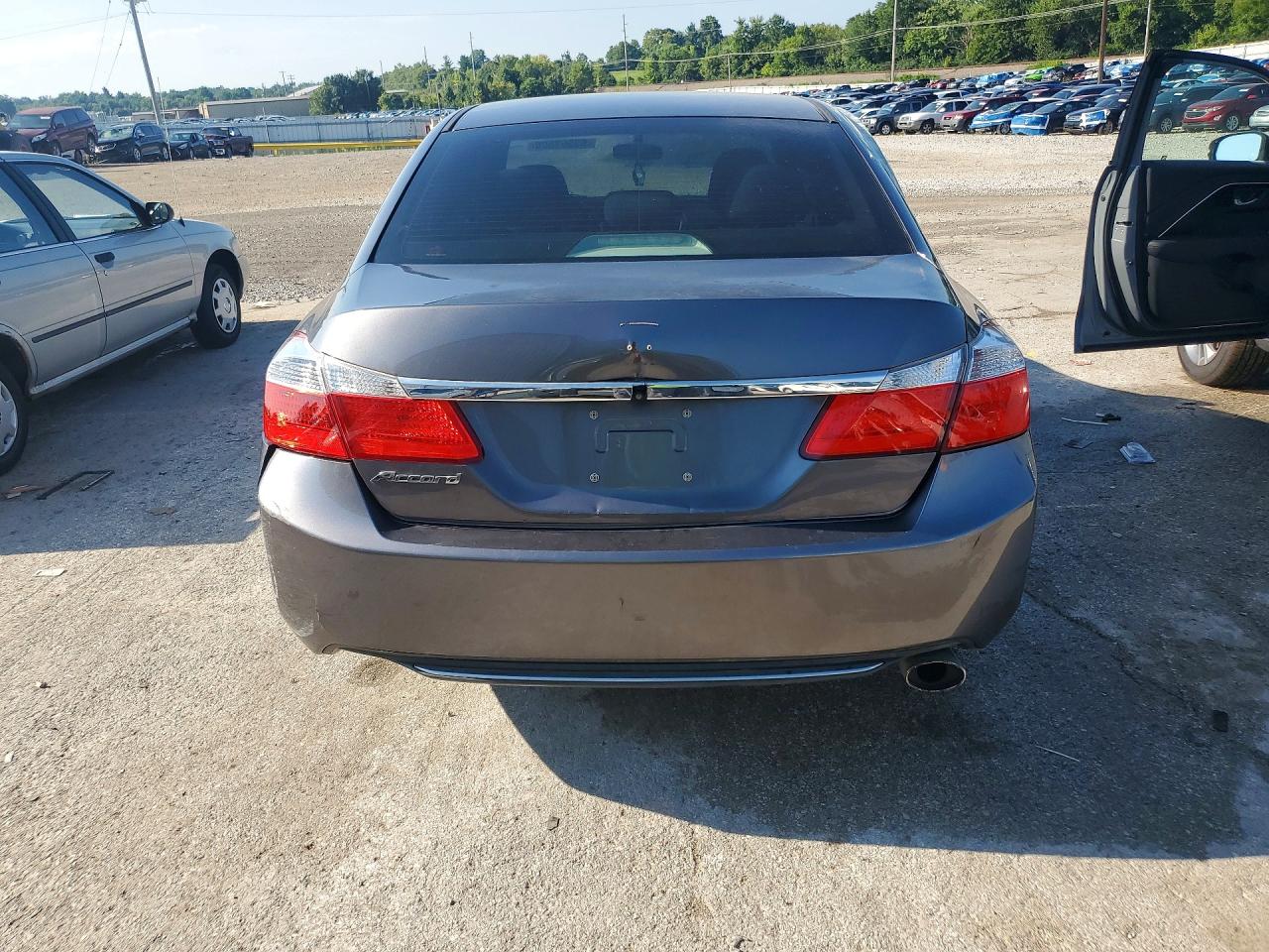 2013 Honda Accord Lx Gray vin: 1HGCR2F36DA044487