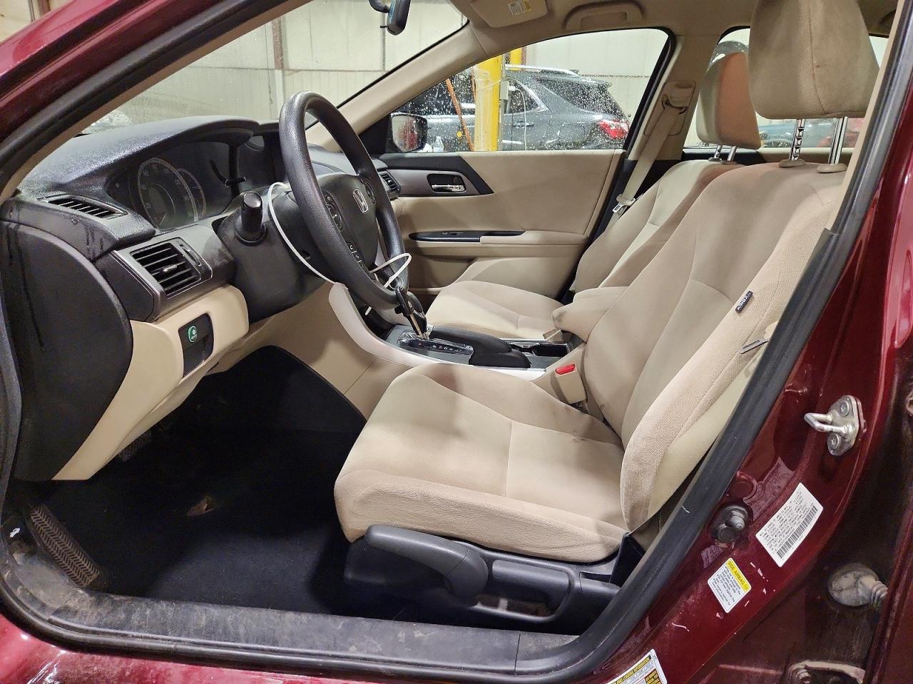 2013 Honda Accord Lx Burgundy vin: 1HGCR2F36DA046384