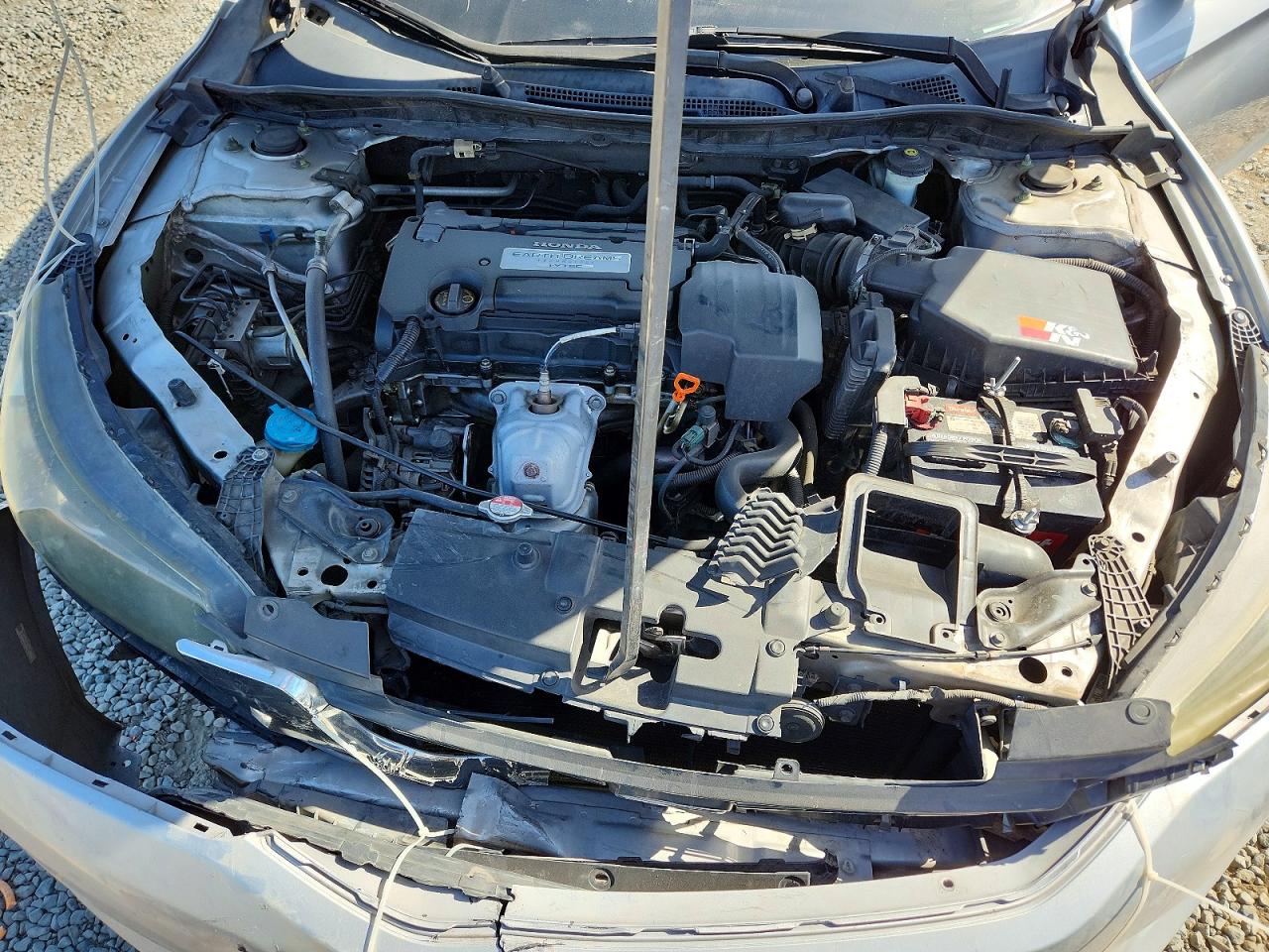 2013 Honda Accord Lx Silver vin: 1HGCR2F36DA049365