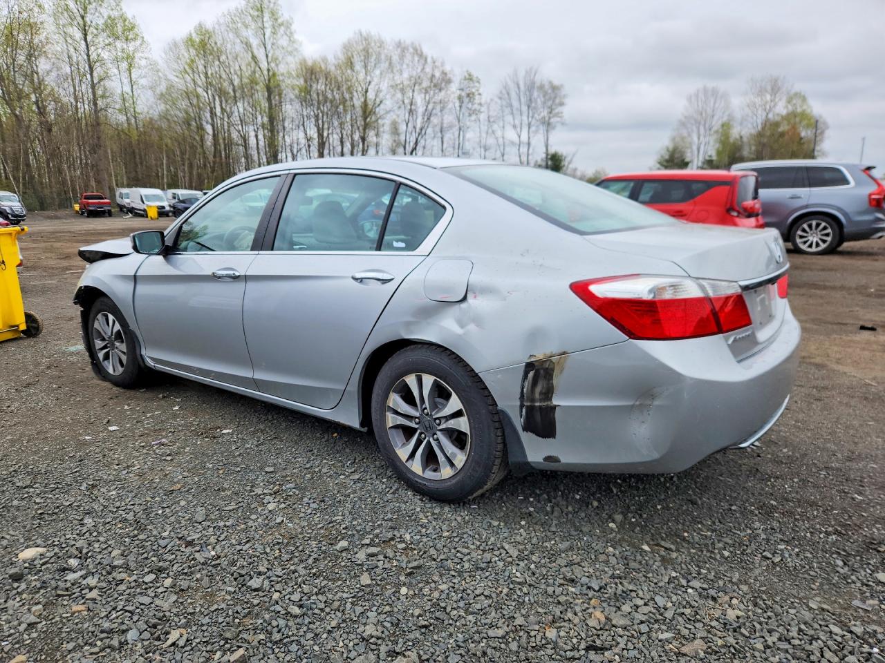 2013 Honda Accord Lx Серебряный vin: 1HGCR2F36DA053674