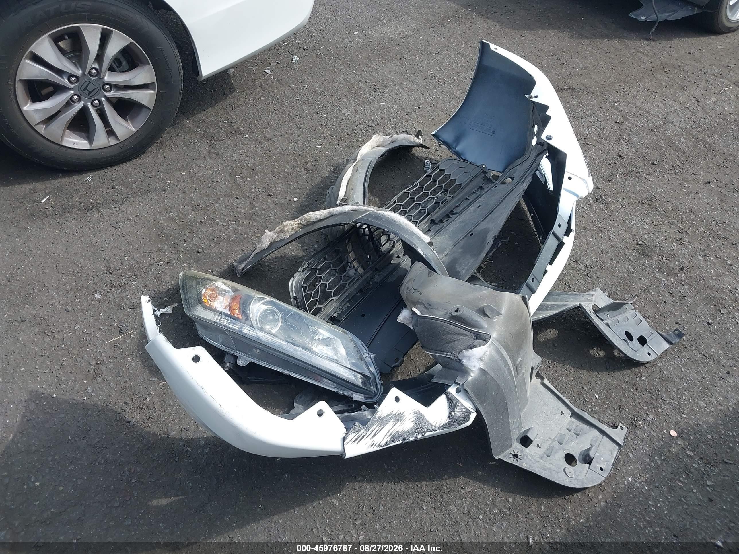 2013 Honda Accord Lx Белый vin: 1HGCR2F36DA081345