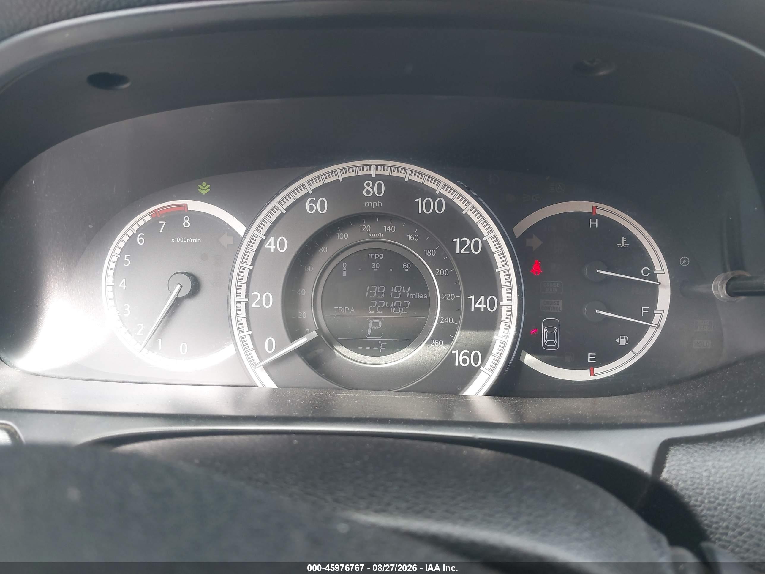 2013 Honda Accord Lx Белый vin: 1HGCR2F36DA081345