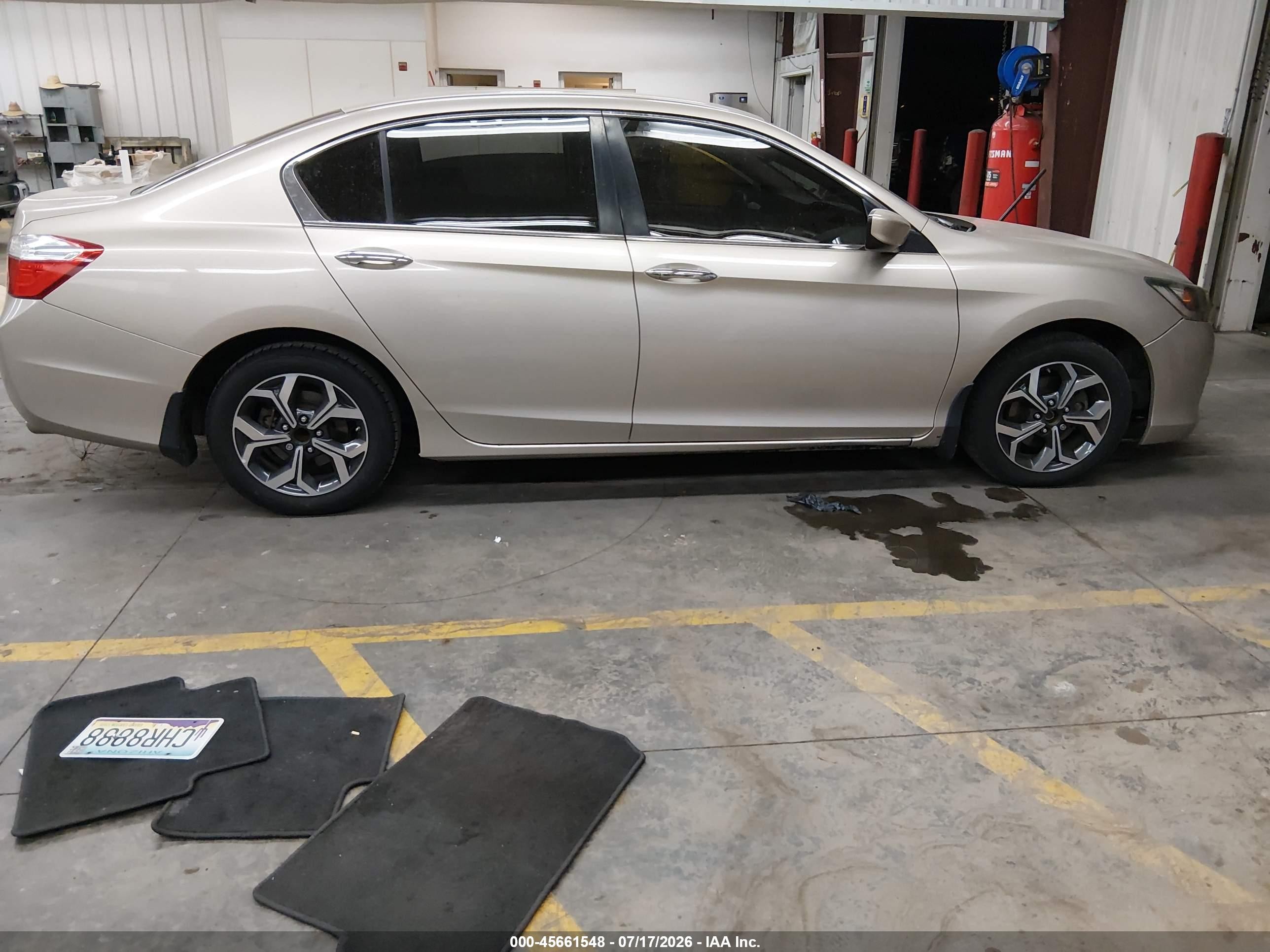 2013 Honda Accord Lx Gold vin: 1HGCR2F36DA089008