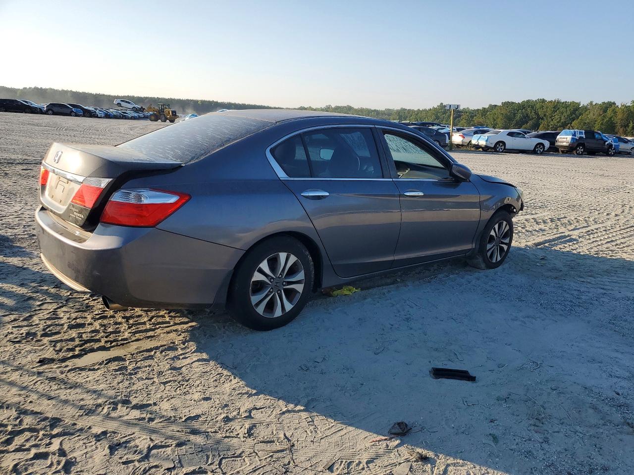 2013 Honda Accord Lx Gray vin: 1HGCR2F36DA129684