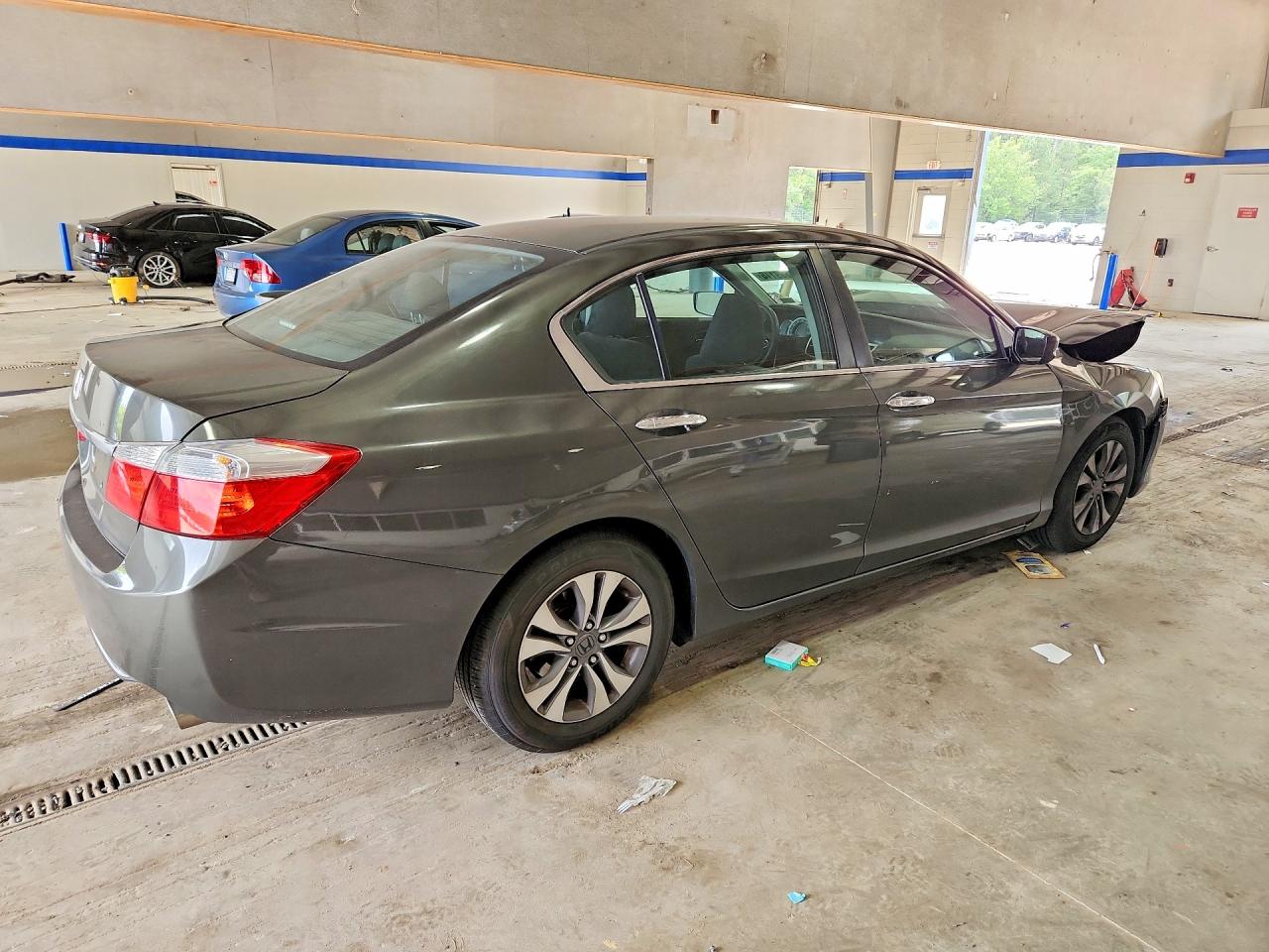 2013 Honda Accord Lx Gray vin: 1HGCR2F36DA134464