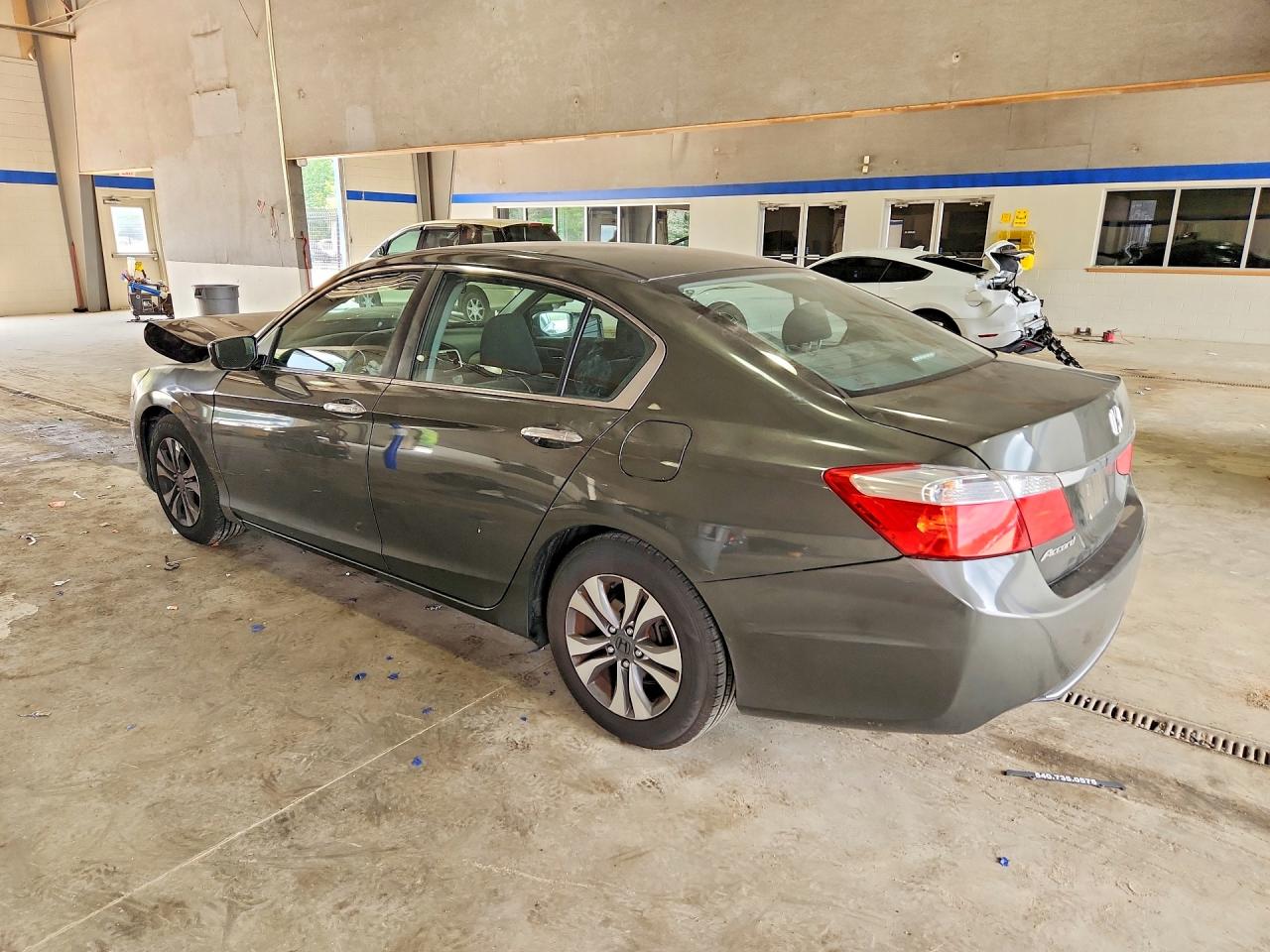 2013 Honda Accord Lx Gray vin: 1HGCR2F36DA134464
