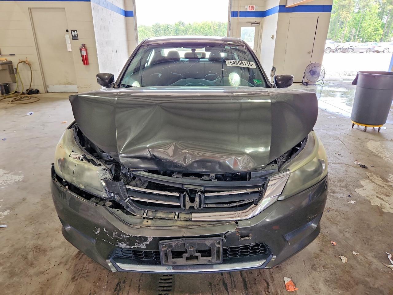 2013 Honda Accord Lx Gray vin: 1HGCR2F36DA134464