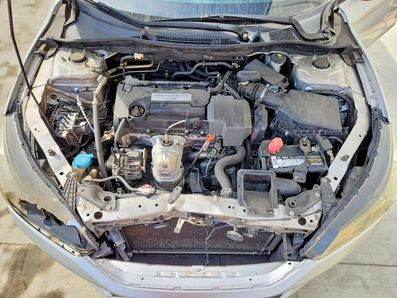 2013 Honda Accord Lx Silver vin: 1HGCR2F36DA142631