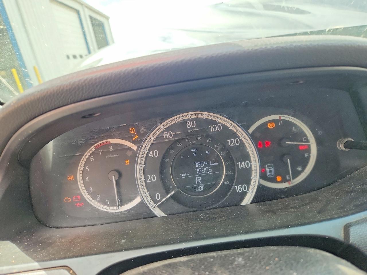 2013 Honda Accord Lx Серый vin: 1HGCR2F36DA236881