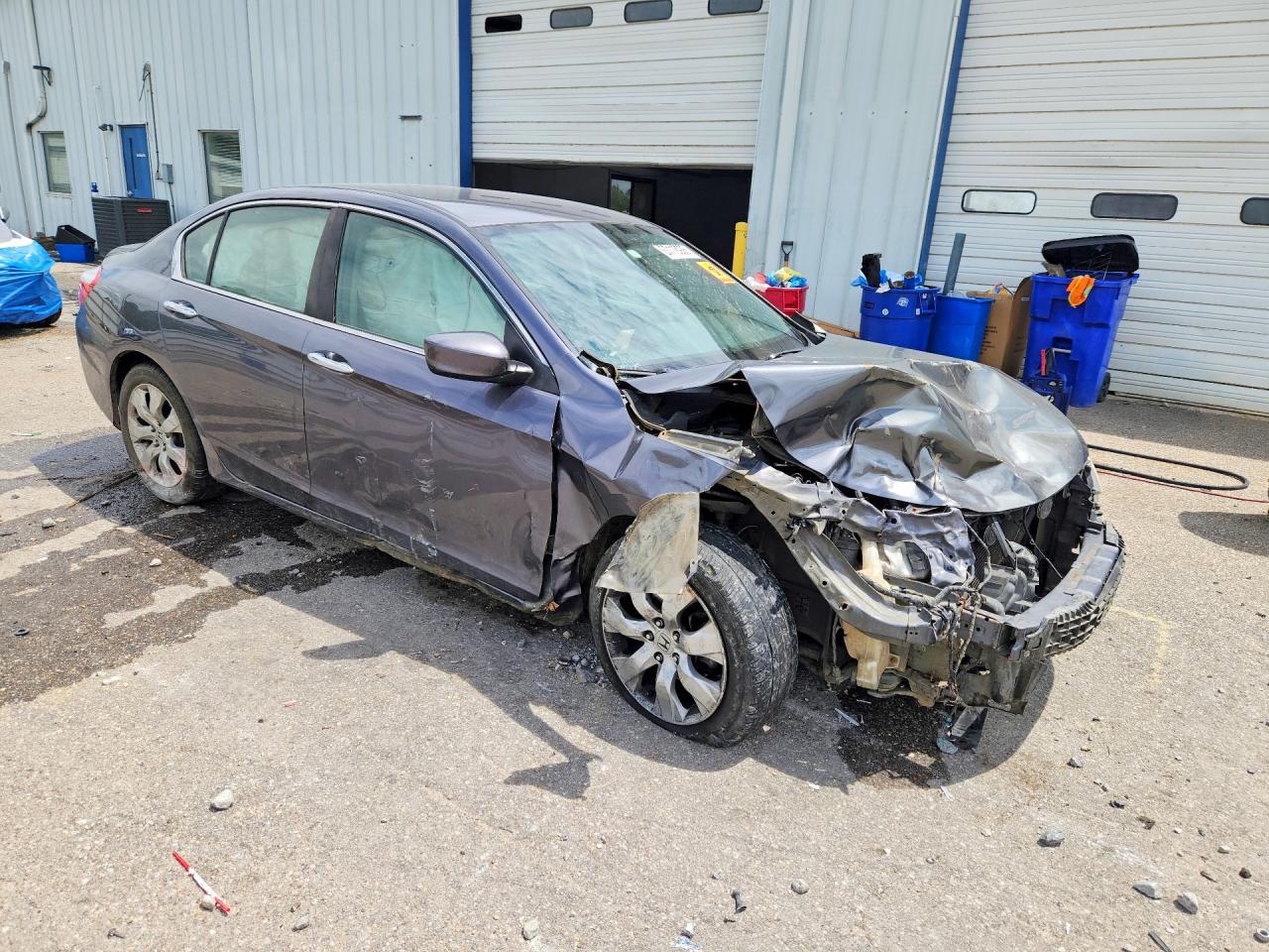 2013 Honda Accord Lx Серый vin: 1HGCR2F36DA236881