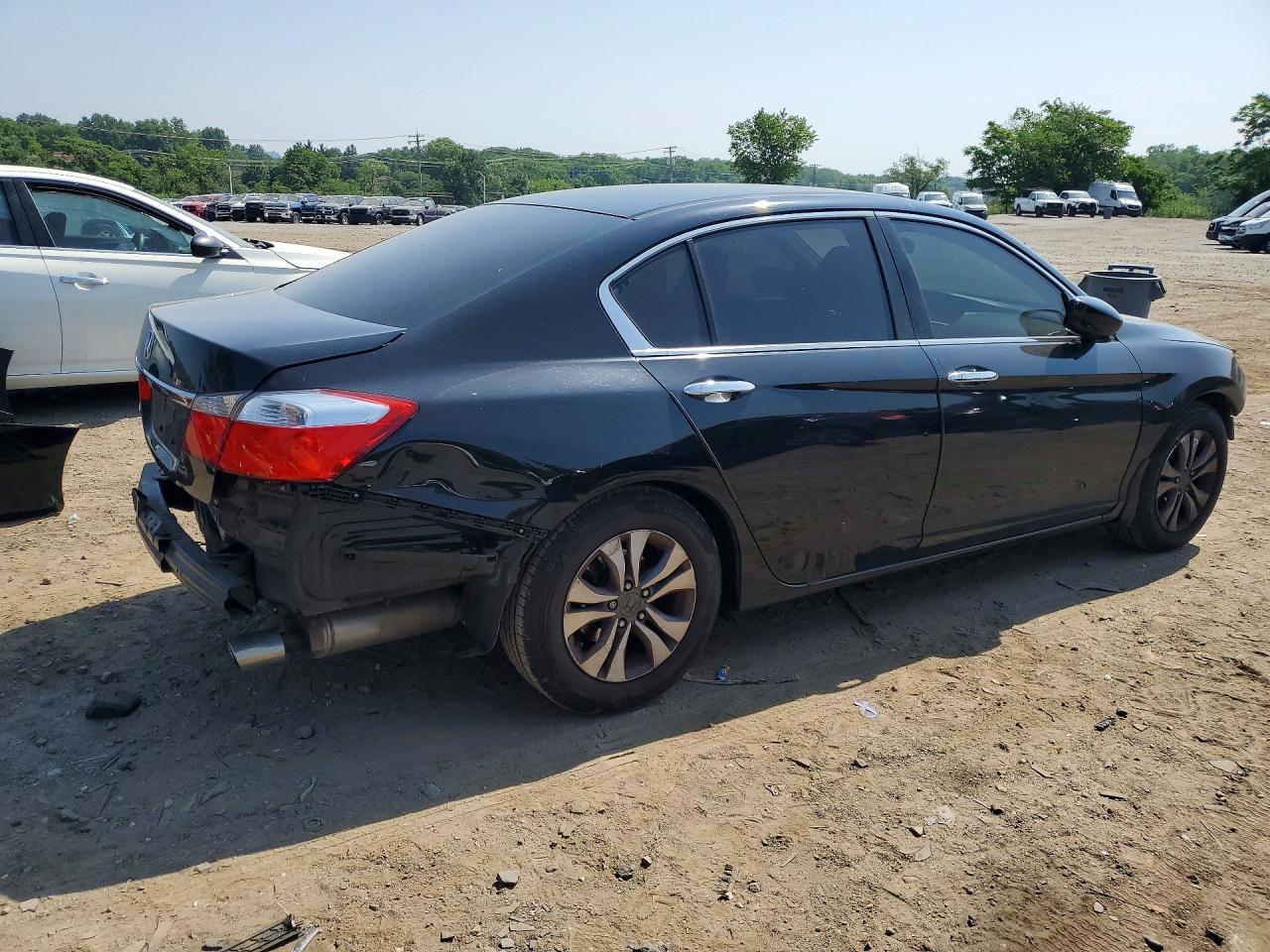 2013 Honda Accord Lx Black vin: 1HGCR2F36DA242583