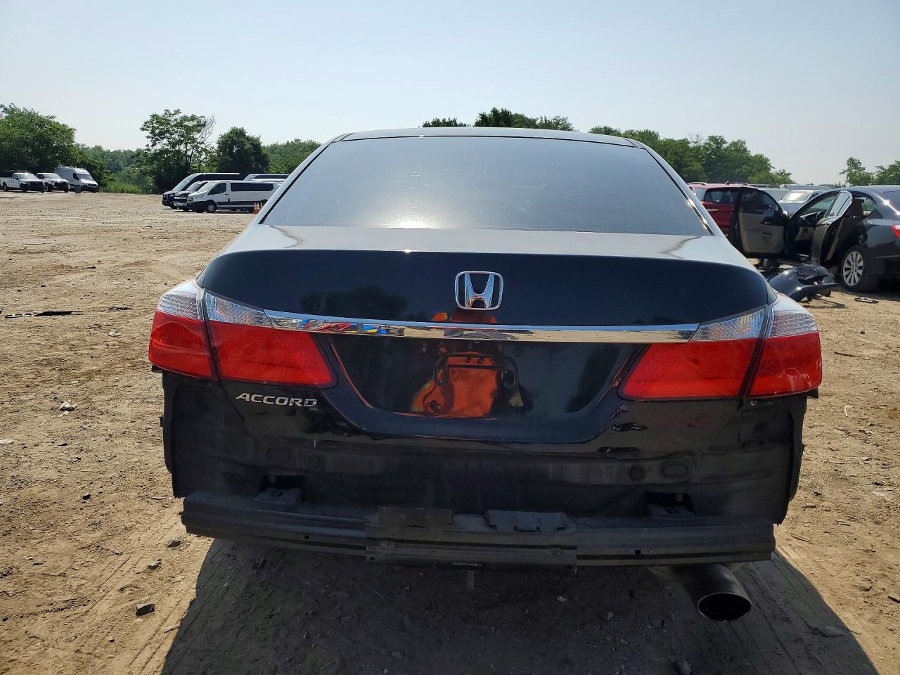 2013 Honda Accord Lx Black vin: 1HGCR2F36DA242583