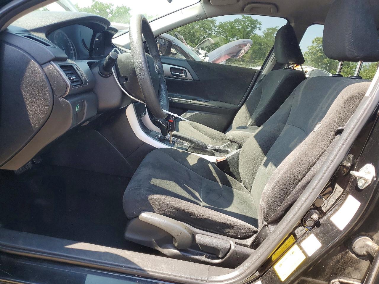 2013 Honda Accord Lx Black vin: 1HGCR2F36DA242583