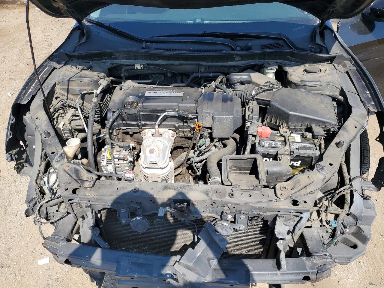2013 Honda Accord Lx Black vin: 1HGCR2F36DA242583