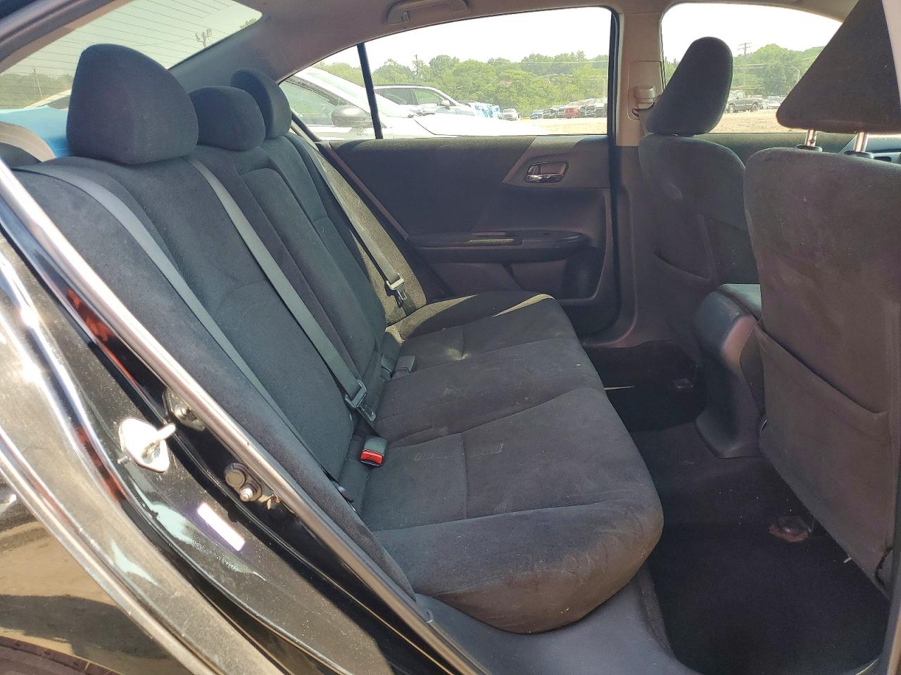 2013 Honda Accord Lx Black vin: 1HGCR2F36DA242583