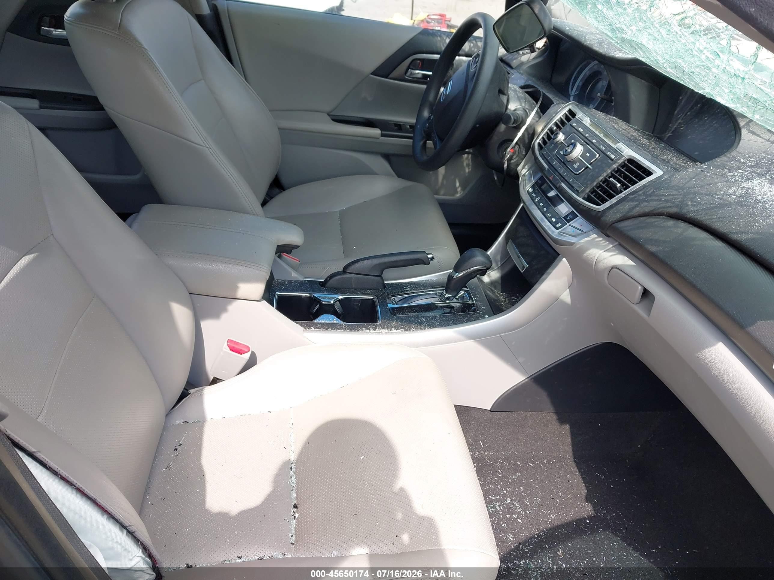 2013 Honda Accord Lx Серый vin: 1HGCR2F36DA254507