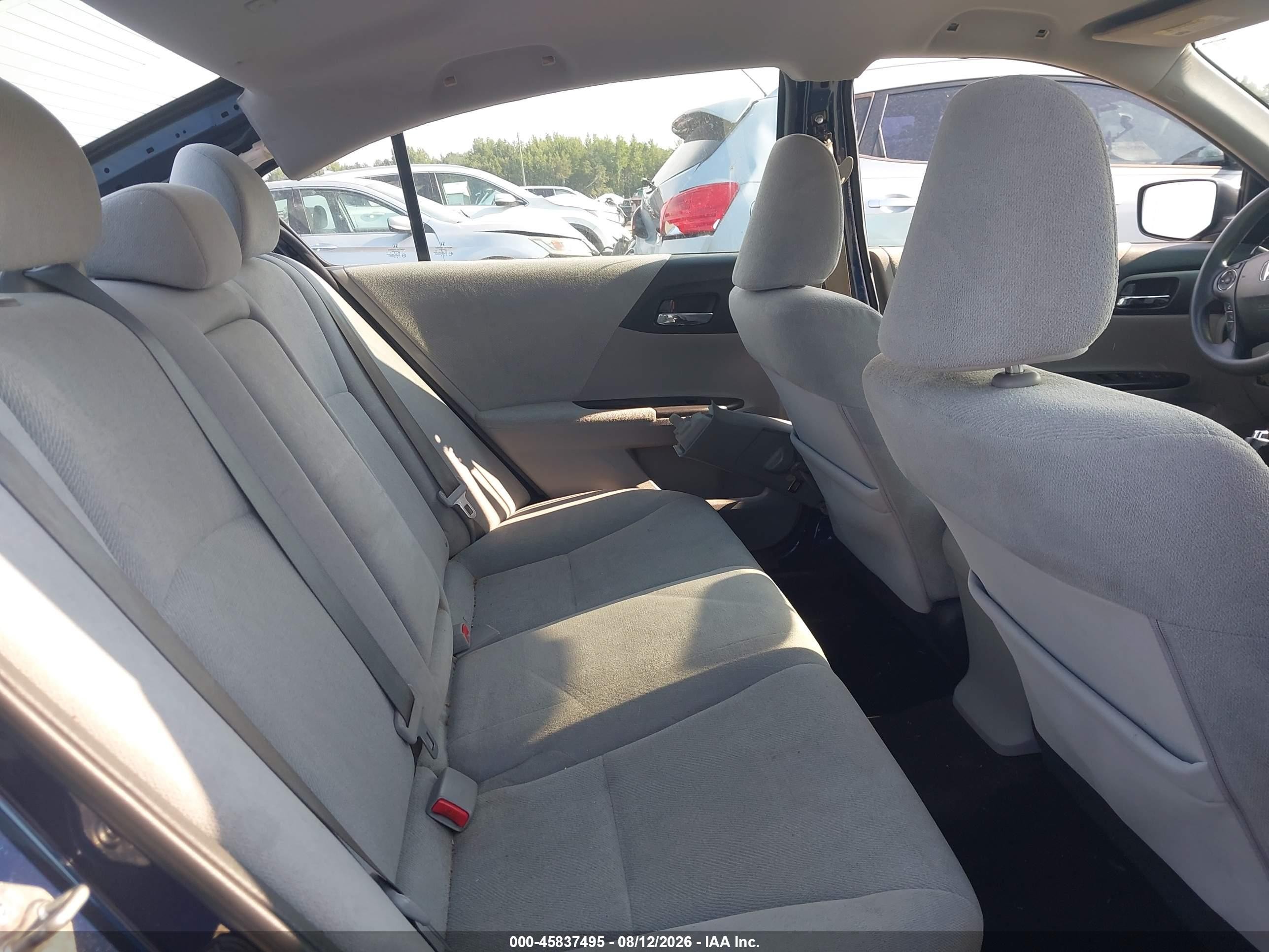 2013 Honda Accord Lx Dark Blue vin: 1HGCR2F36DA259531