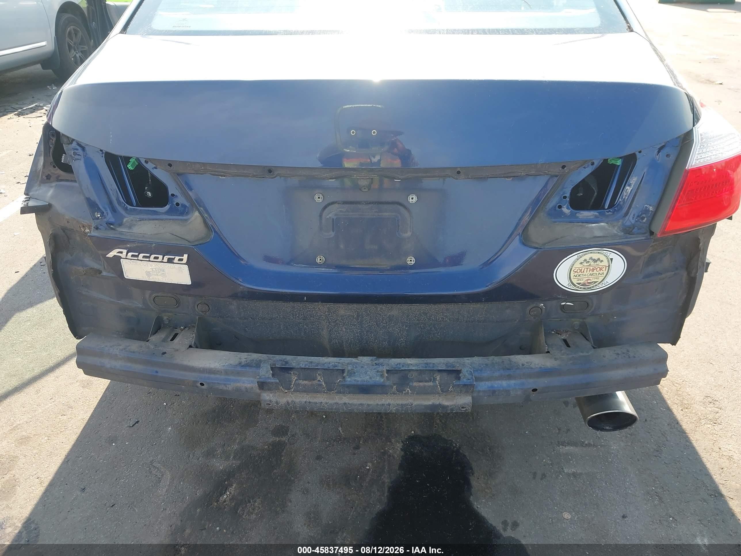 2013 Honda Accord Lx Dark Blue vin: 1HGCR2F36DA259531