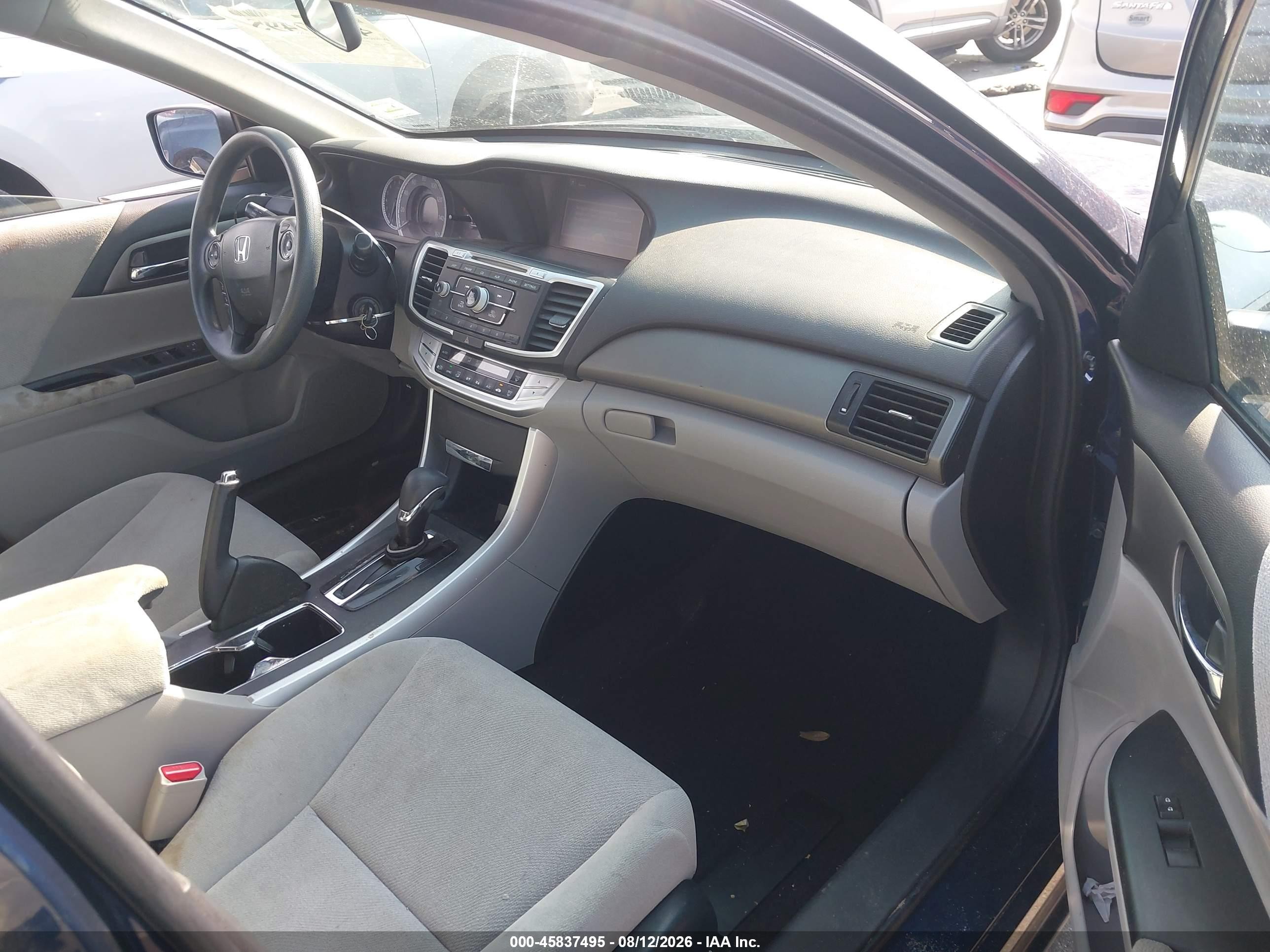 2013 Honda Accord Lx Dark Blue vin: 1HGCR2F36DA259531
