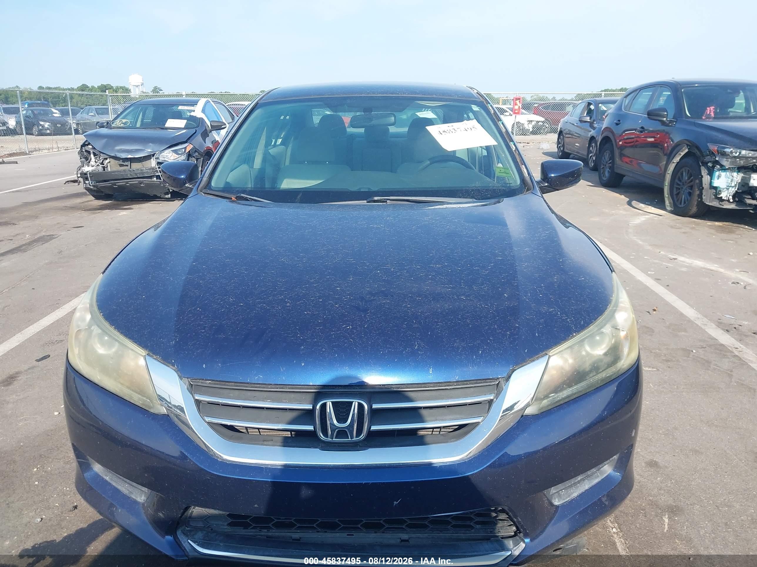 2013 Honda Accord Lx Dark Blue vin: 1HGCR2F36DA259531