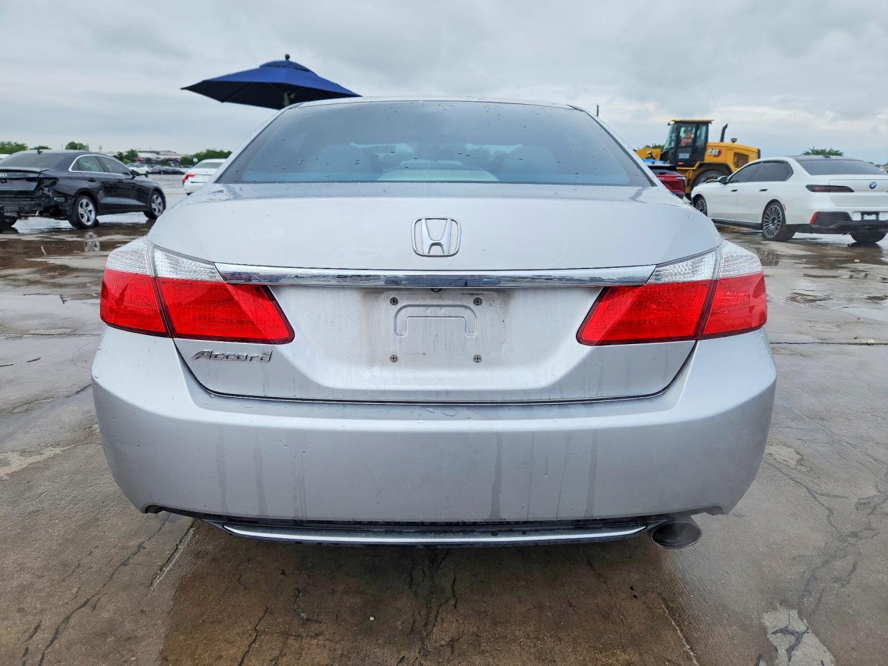 2013 Honda Accord Lx Silver vin: 1HGCR2F36DA273171