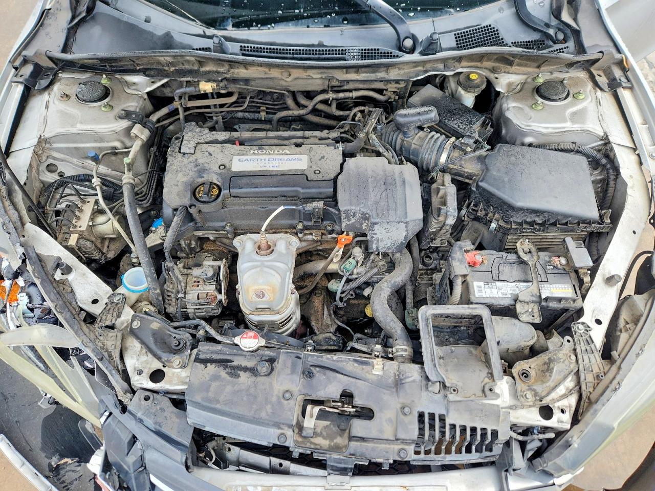 2013 Honda Accord Lx Silver vin: 1HGCR2F36DA273171