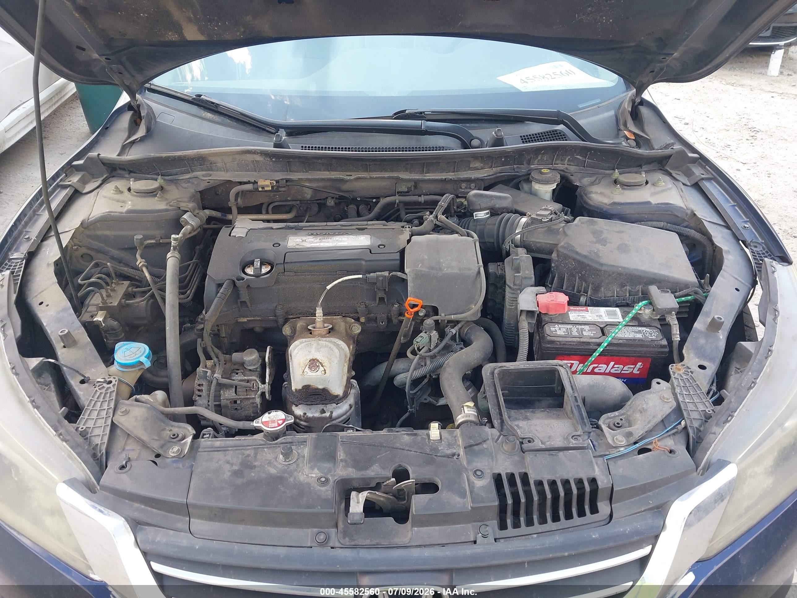 2014 Honda Accord Lx Dark Blue vin: 1HGCR2F36EA006615