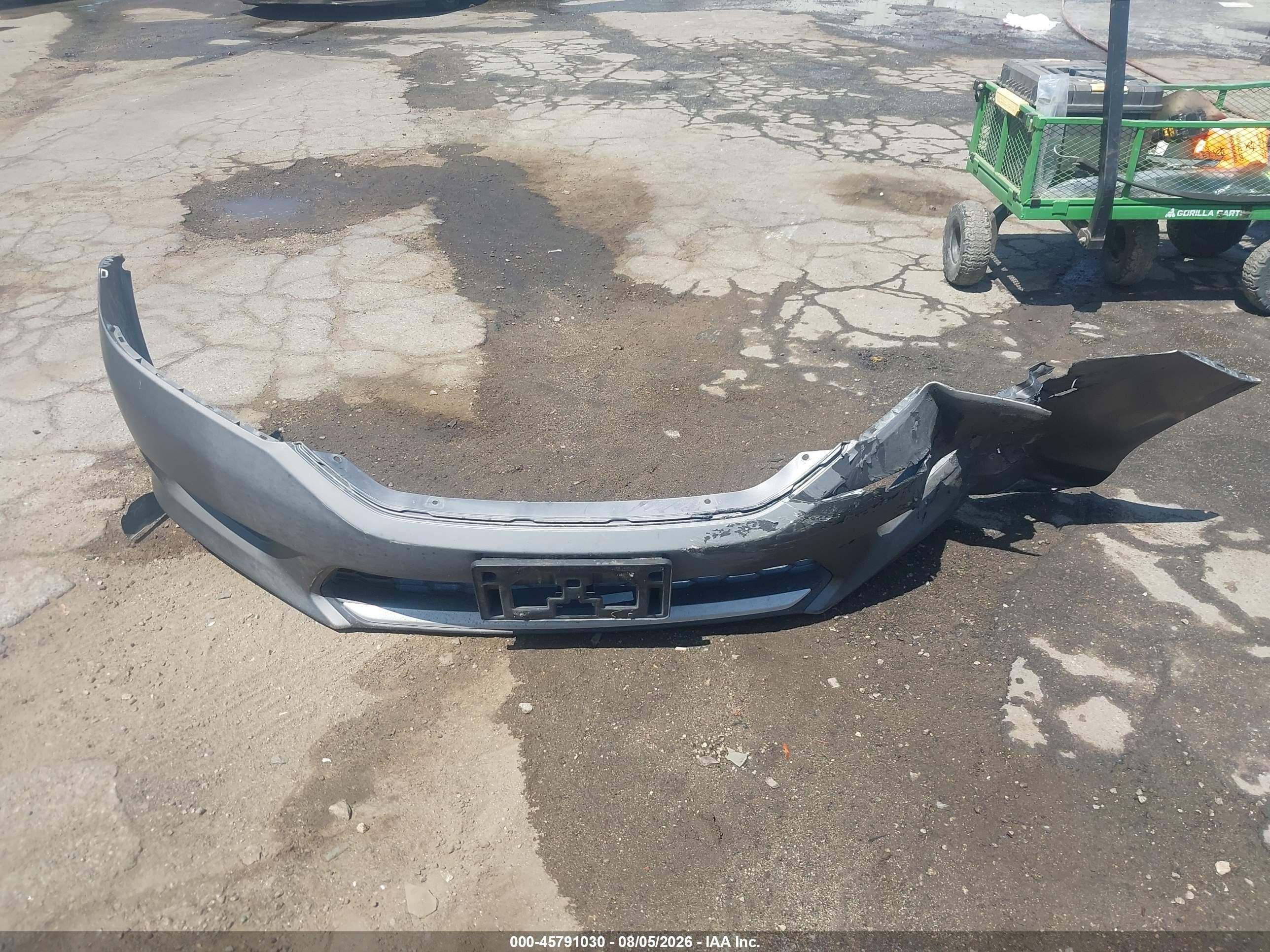 2014 Honda Accord Lx Gray vin: 1HGCR2F36EA008462