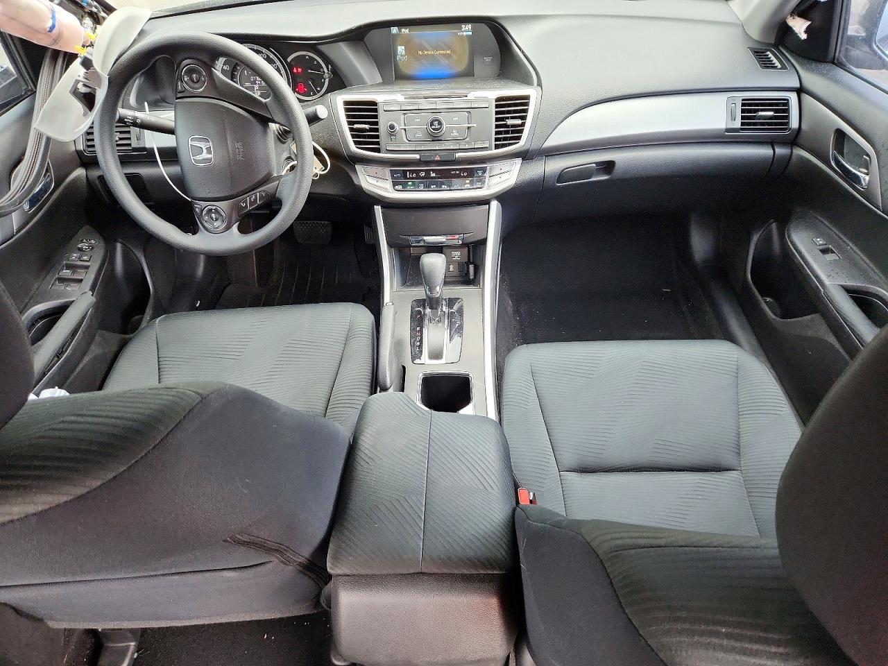 2014 Honda Accord Lx Black vin: 1HGCR2F36EA012804