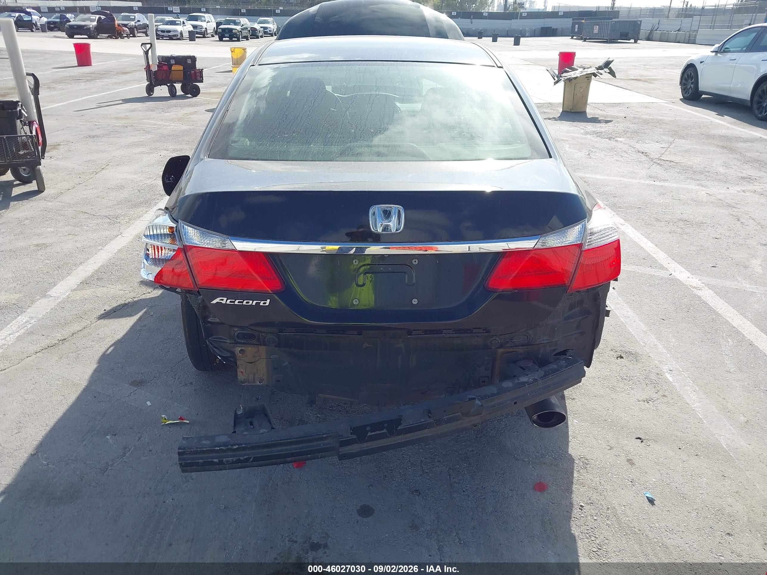 2014 Honda Accord Lx Black vin: 1HGCR2F36EA043521