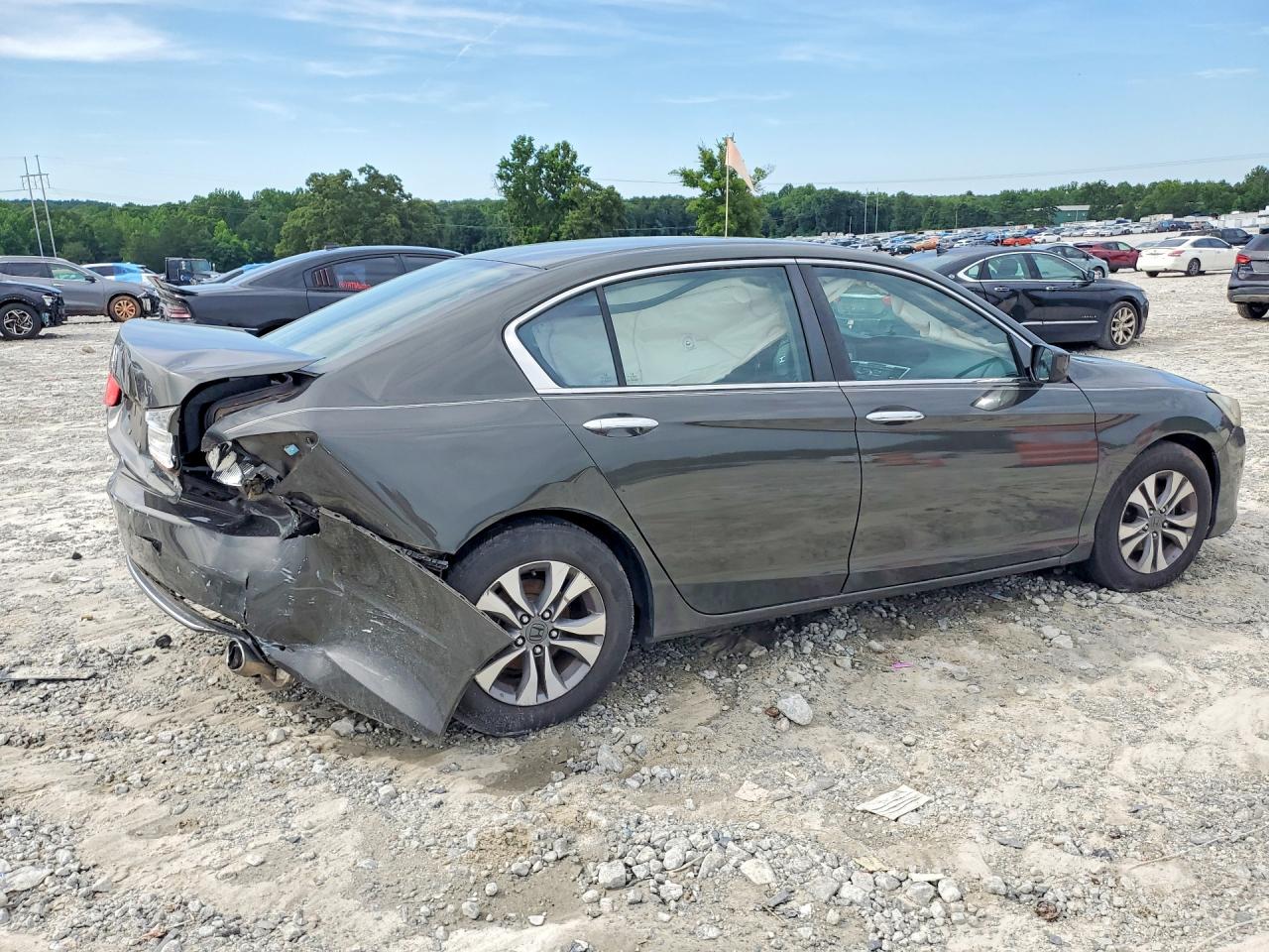 2014 Honda Accord Lx Угольный vin: 1HGCR2F36EA088409
