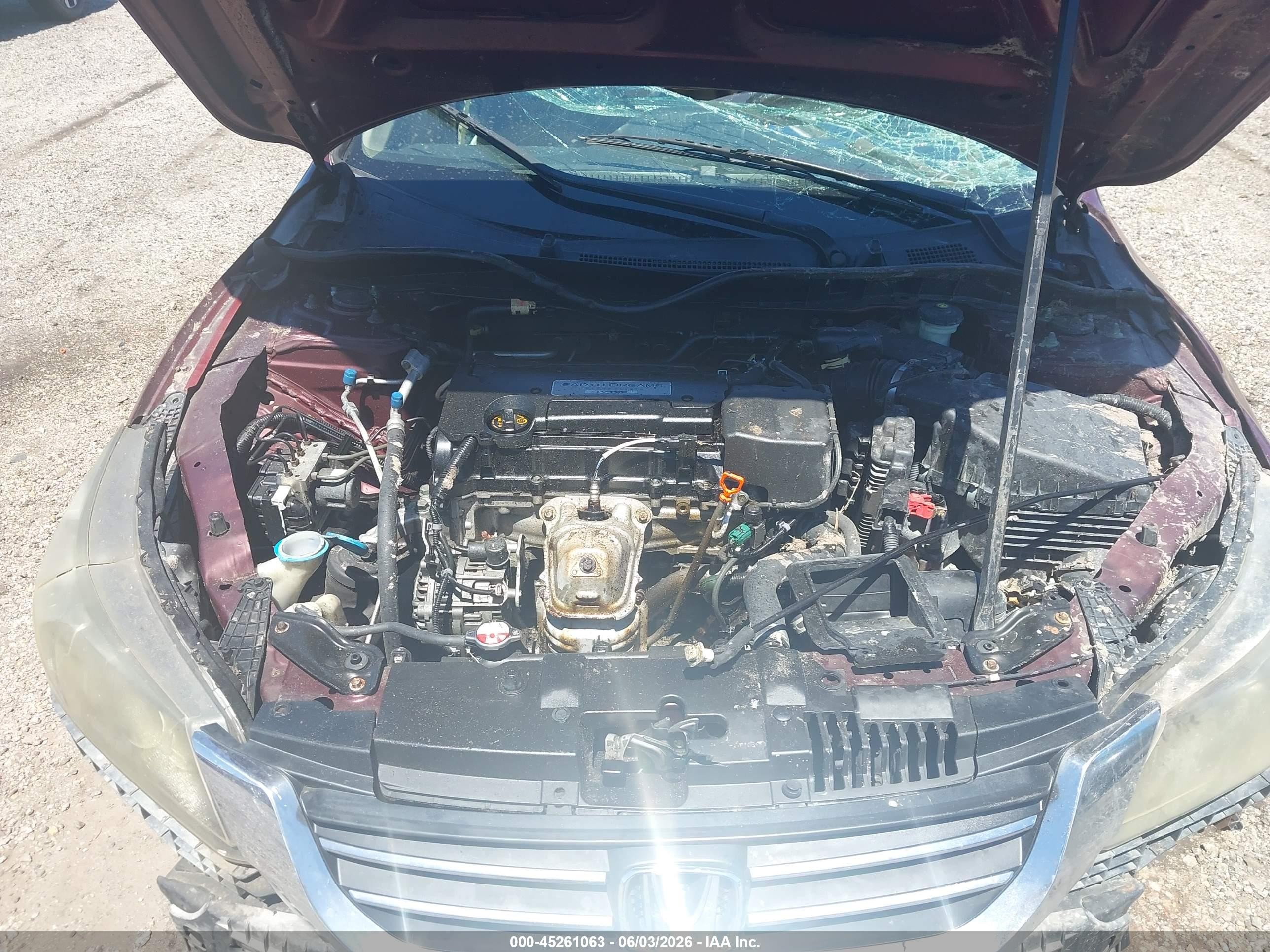 2014 Honda Accord Lx Burgundy vin: 1HGCR2F36EA091634